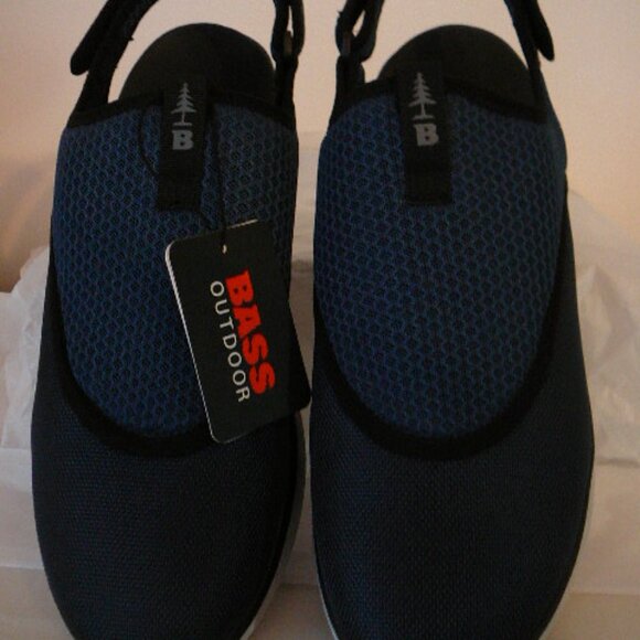 Bass Outdoor Men's Blue Hex Mesh Action Slide On Traction Hiking Shoes-10.5 - Picture 10 of 11